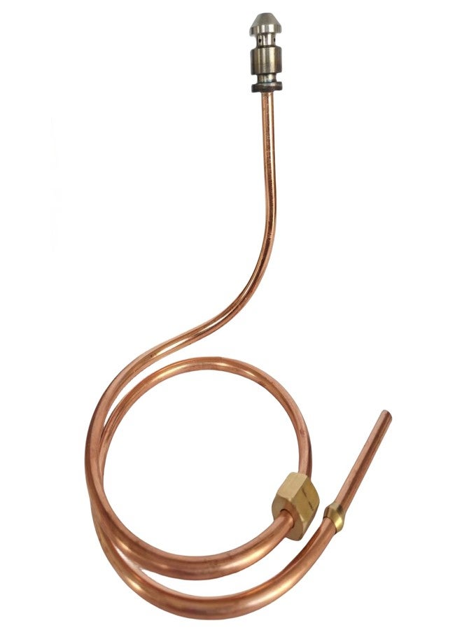 MCAMPAS Pilot Tube 3/16" OD X 20" Copper Pipe Bendable Range Oven Burner With 2065641 Valve - Image 5